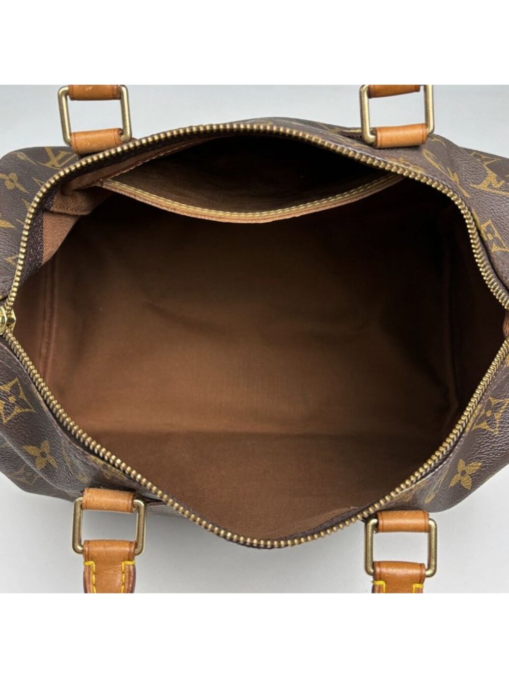 Louis Vuitton Speedy 30 Boston Bag Monogram Brown - Picture 9 of 9